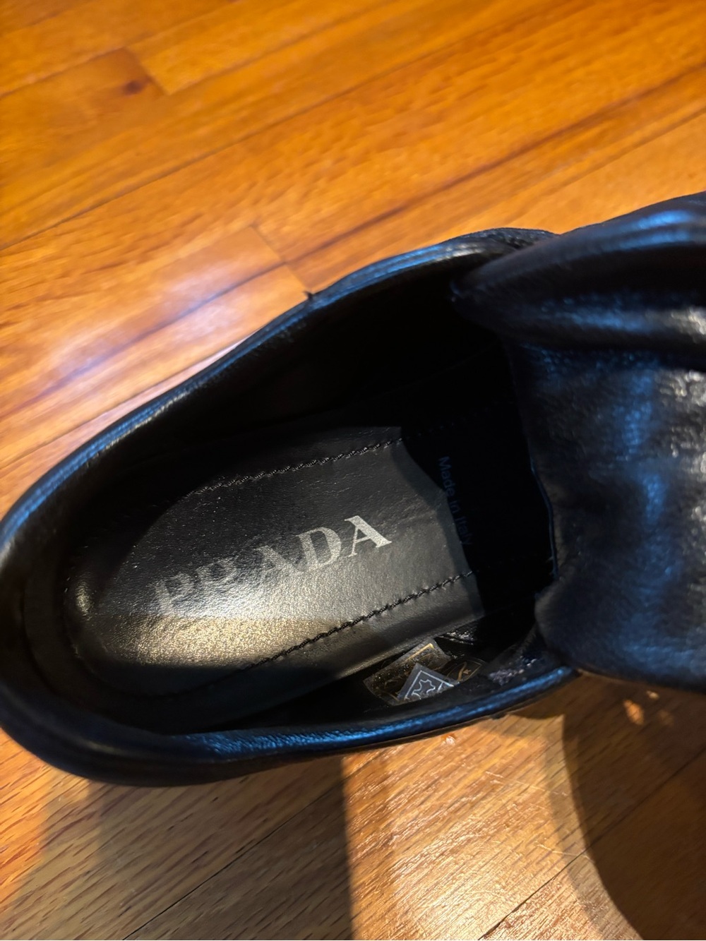 Prada | PRAX-01 Leather Sneakers Womens size 9 Designer - Picture 6 of 8